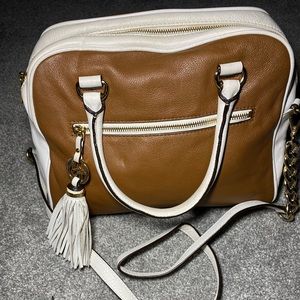 Micheal kors brown crossbody purse